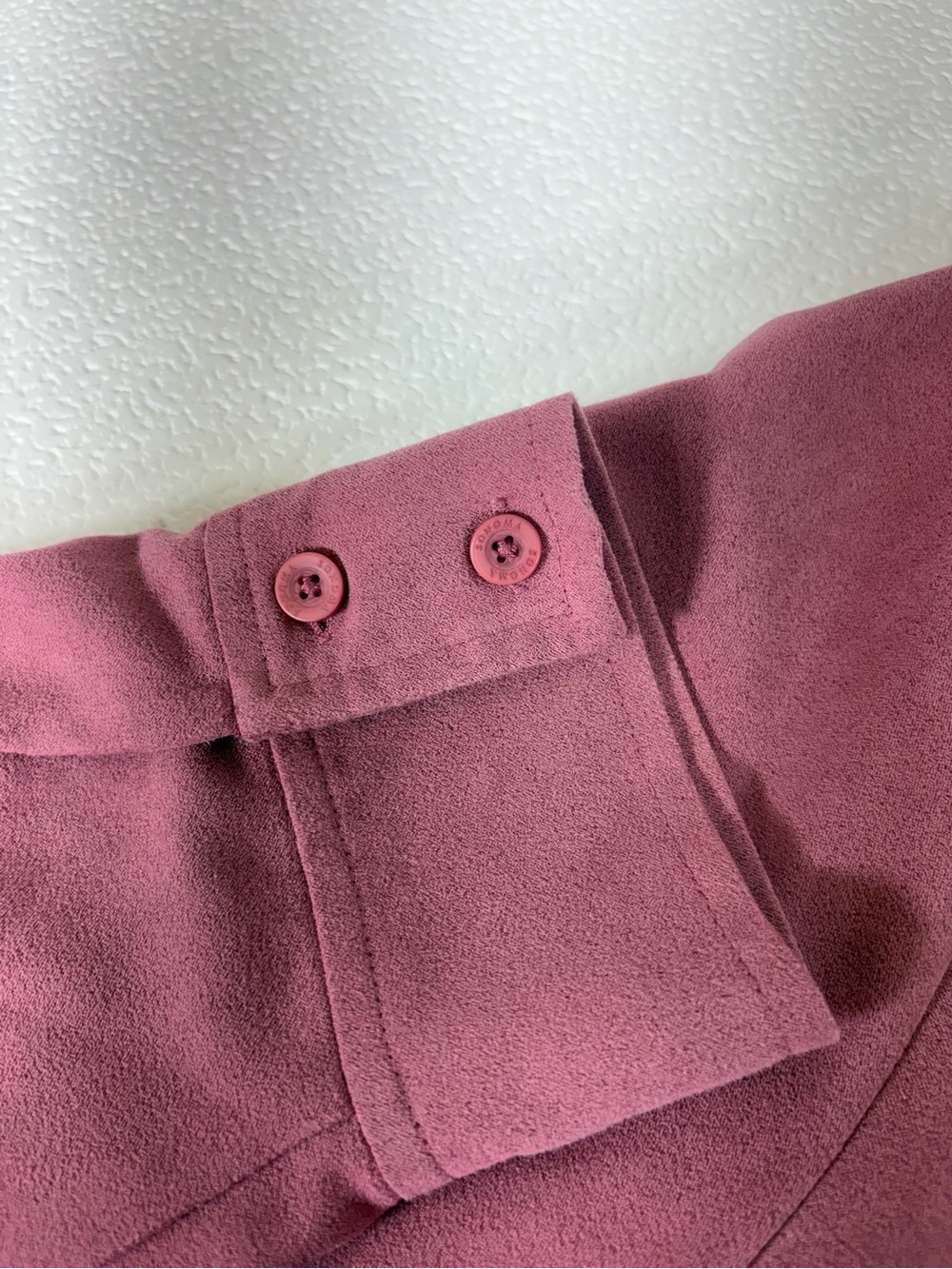 Sonoma Dusty Rose Zip-Front Jean Jacket 3492 - Picture 11 of 12
